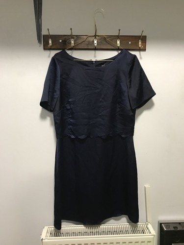 Navy dress size 10 mint - f&f,
