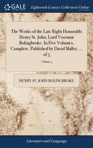 Bolingbroke works of - bolingbroke,