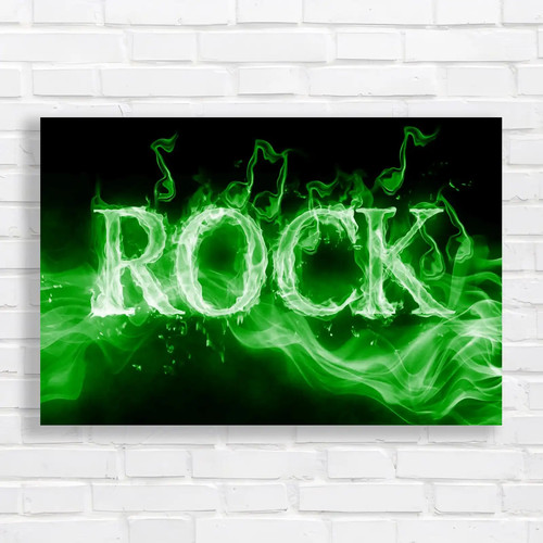 Fiery rock sign ignite - rock,