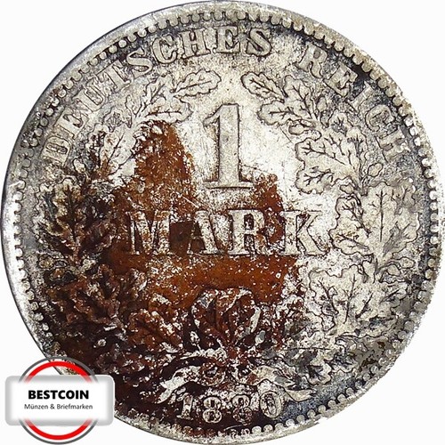 Mark empire from 1880 f - j, 1