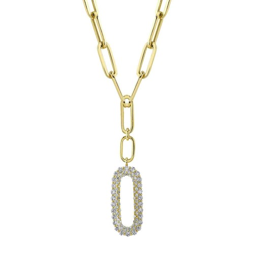 Diamond paper clip link - paper, drop