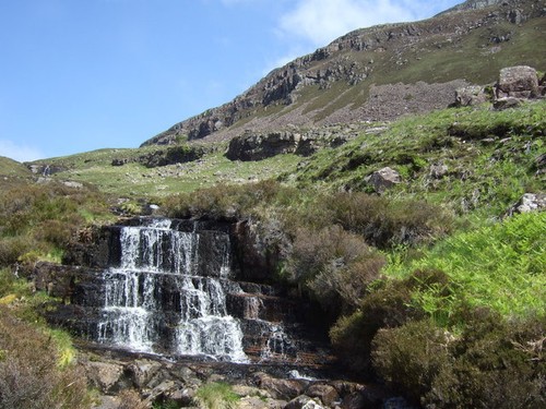 Photo 6x4 waterfall the - waterfall, on