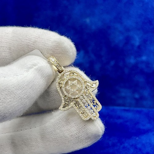 14k yellow gold round diamond - yellow,