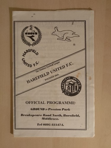 Harefield united canvey - harefield, v