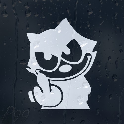 Funny cartoon felix off - f*ck,