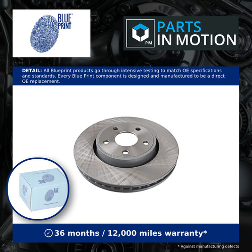 Brake discs pair vented - brake,