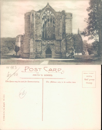 Bolton abbey west front - bolton,