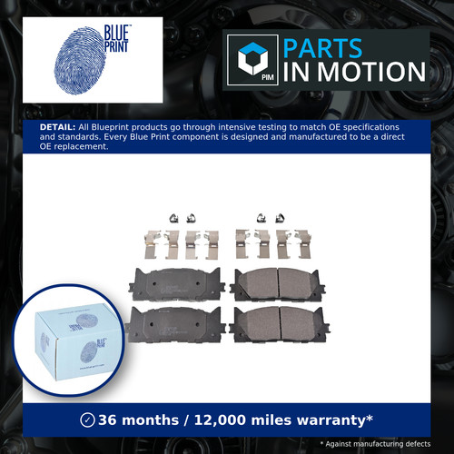 Brake pads set fits toyota - brake,
