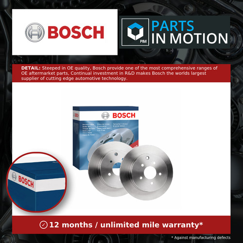 Brake discs pair vented - discs,