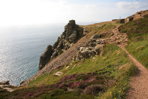 Photo 6x4 coastal footpath and - photo,