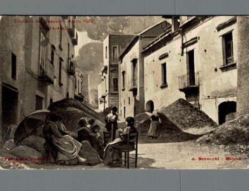 Naples ottajano eruption - ottajano,