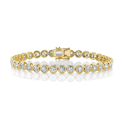 Diamond tennis bracelet 14k - diamond,