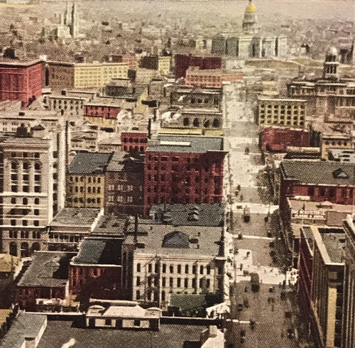 Aerial view denver - aerial,