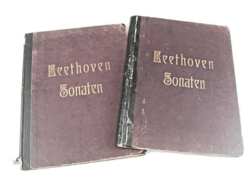 Old sheet music beethoven - old,