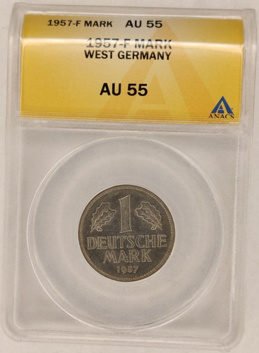 1957f germany au55 anacs one - 1957f,