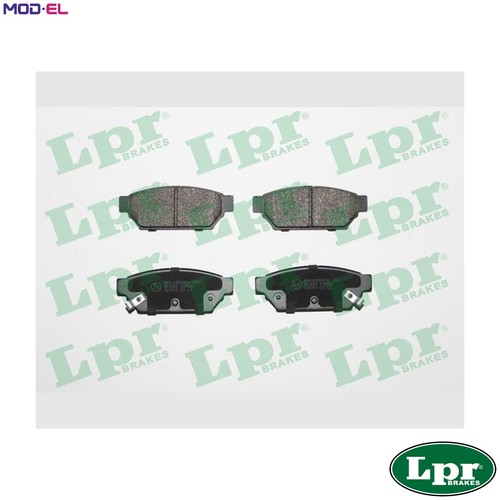 Brake pad set disc - set,