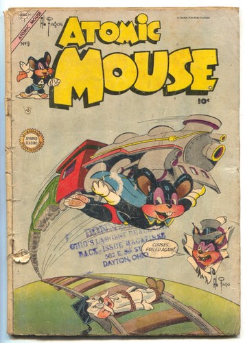 Atomic mouse 1954 charlton - atomic, 1954-charlton