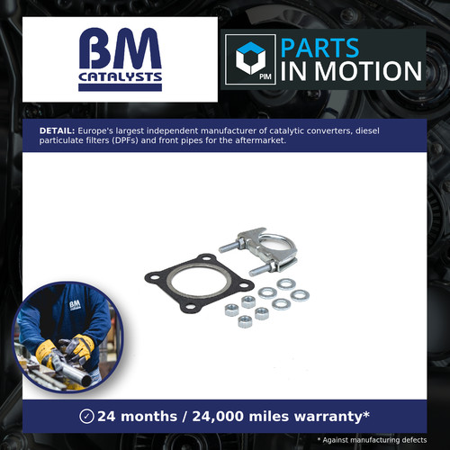 Catalytic converter fitting - converter,