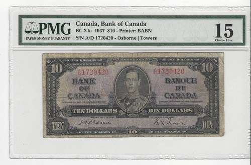 1937 bank canada - ,