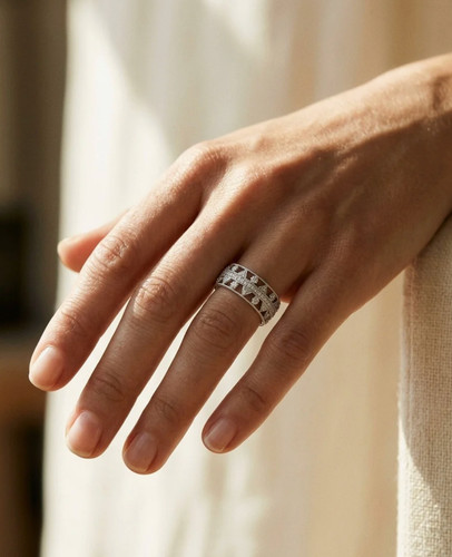 Diamond eternity ring - diamond, 18k