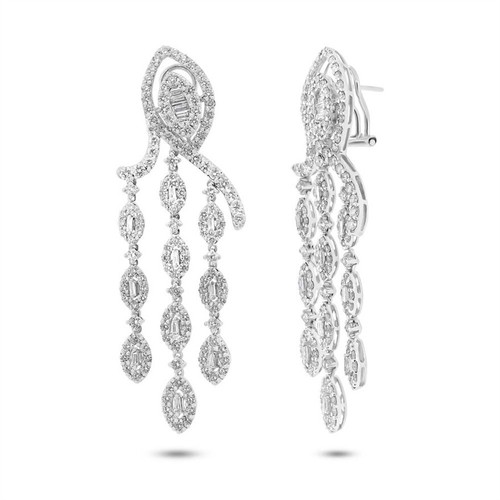 18k white gold diamond - 18k,