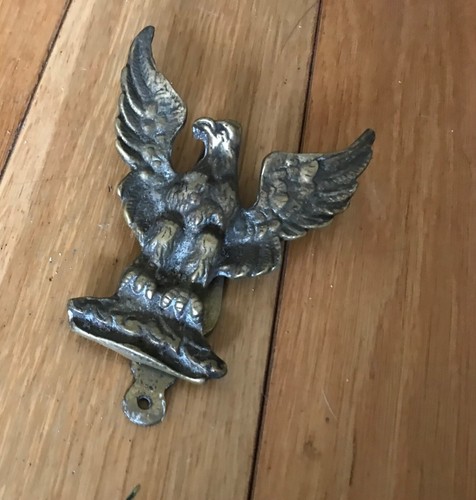 Antique brass eagle door - antique,