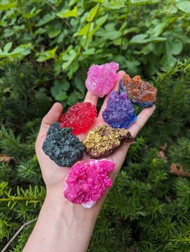 Custom resin geodes druzy - resin,