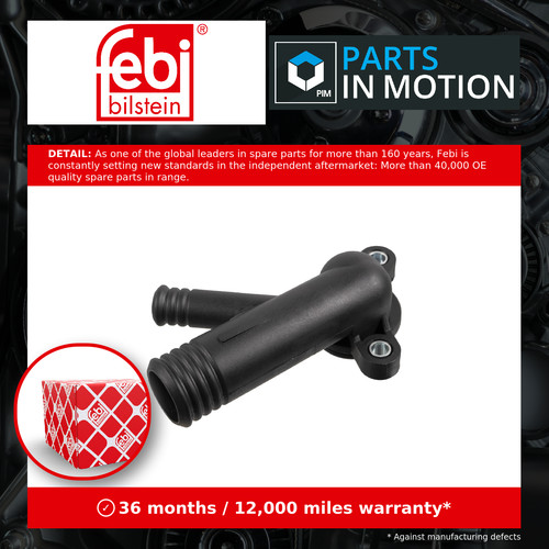 Coolant flange pipe fits bmw - flange,