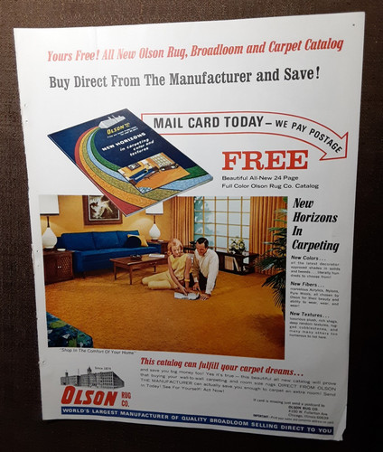 1966 olson rug full - rug, full-color