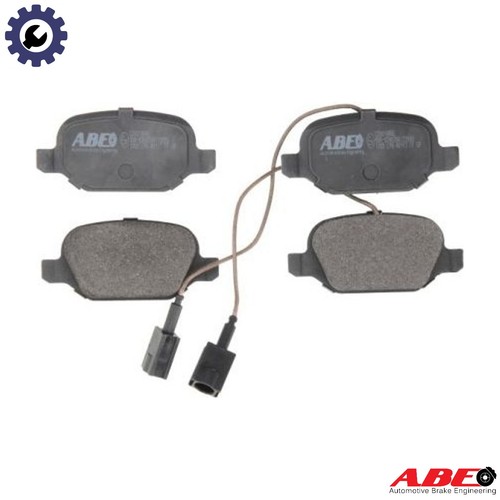 Brake pad set disc - set,