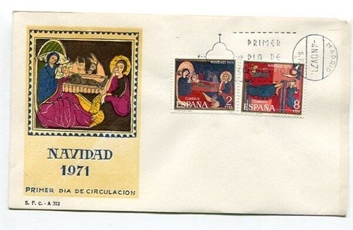 D27808 spain fdc a 372 - fdc,