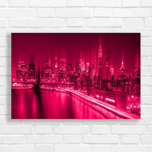 Vibrant new york city panorama - vibrant,