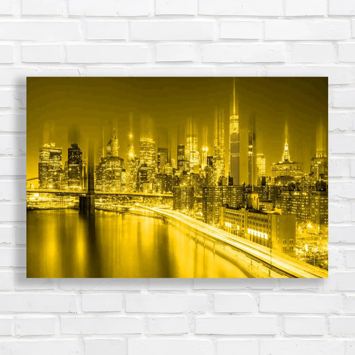 Vibrant new york - city, panorama