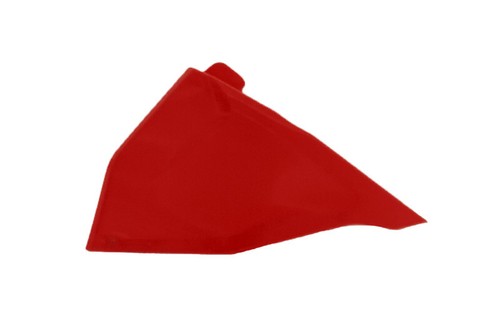 Rtech side airbox - side, red